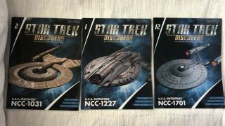 Star Trek Discovery 3 Official Eaglemoss Ltd Star Trek Collector 