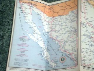 Vintage 1964 Mexico Road Map - Caminos de Mexico Mapa Pemex GASOLMEX ESPECIAL 4