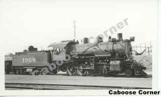 At&sf Atchison Topeka & Santa Fe Railway 1968 B&w Photo (2214)