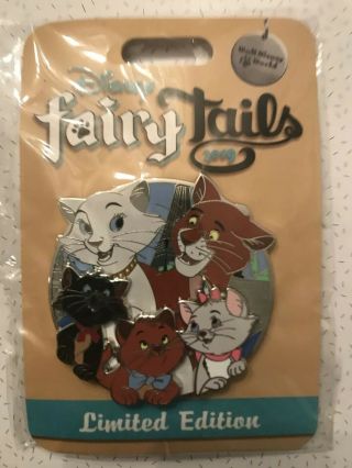 Walt Disney World Wdw Fairy Tails Event The Aristocats Mini Jumbo Pin Le 500