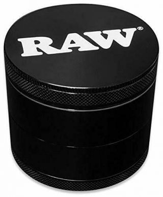 RAW Life Grinder Black | Innovative Modular 4 Piece Grinder 2