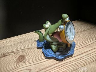 Disney Peter Pan Tick Tock The Crocodile Desk Clock Limited Edition Disney Store