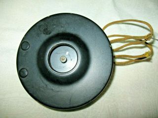 Antique Kellogg Black Telephone Transmitter And Cup.  Nov 1,  1902