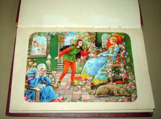 62 Antique OLD Victorian Die Cut Scrap in a Book - Santa Angels Hansel & Grettel 3