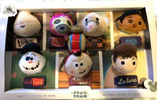 Disney D23 Expo 2019 Exclusive Tsum Tsum Set Pixar Shorts Le 1000 Bao