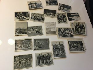 144 Cremer Soap Cards 1936 Berlin Olympics Jesse Owens Complete Set