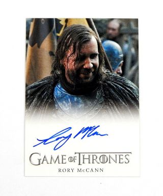 Game Of Thrones Season 1 Rory Mccann As Sandor Clegane The Hound Full Bleed Auto