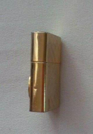 Vintage FLORENTINE 14k Gold Plated Lighter - H.  HENTZ & CO.  FOUNDED 1856 4