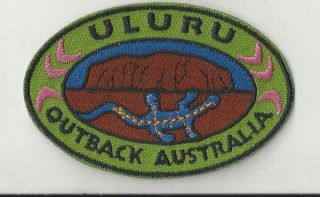 Uluru Outback Australia Souvenir Patch