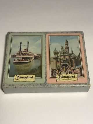 Vintage Disneyland Bridge Size Playing Cards Look Unplayed With