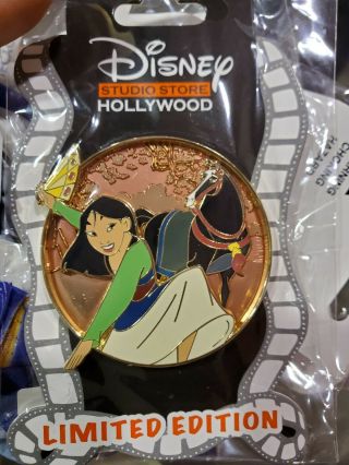 D23 2019 Dsf Dssh Mulan And Khan Mane - N - Friends Le400 Disney Pin In Hand