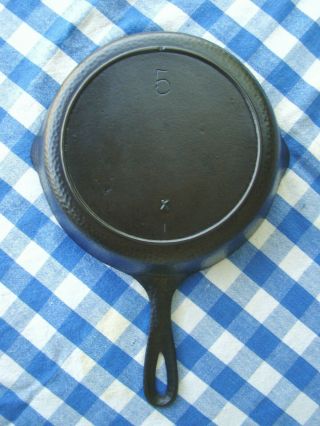 Lodge Hammered Cast Iron 5 Skillet with Heat Ring – Cleaned and Seasoned 3