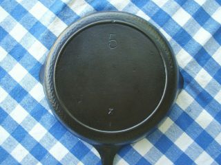 Lodge Hammered Cast Iron 5 Skillet with Heat Ring – Cleaned and Seasoned 4