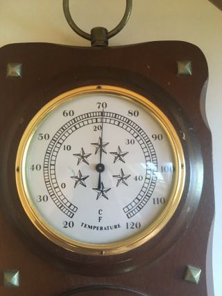 Vintage Jason Barometer,  Thermometer & Hygrometer Made In Japan