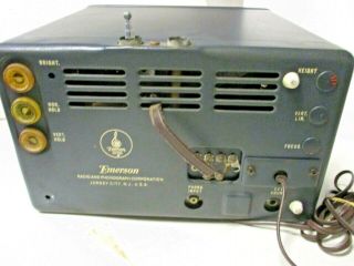 Emerson 1232 Portable TV Radio Combination VHF & UHF 8