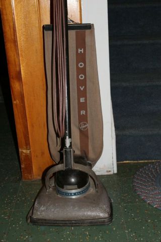 Vintage Antique Hoover Upright Metal Vacuum Cleaner Model 150 2 Speed 1930 