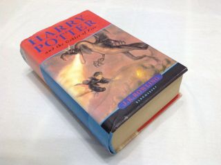 Harry Potter And The Goblet Of Fire First Edition Hardback
