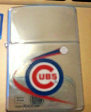 Zippo Lighter Sports Mlb Major League Baseball Chicago Cubs 1999