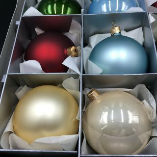 Vitbis Blown Glass Christmas Ornaments Hand Crafted in Poland NIB 7