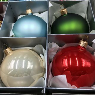 Vitbis Blown Glass Christmas Ornaments Hand Crafted in Poland NIB 8