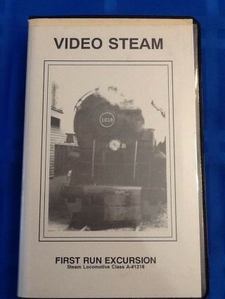 Railroad Vhs Video.  