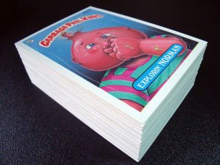 Garbage Pail Kids 8th Series 8 Complete 88 - Card Set 1987,  Wax Wrapper