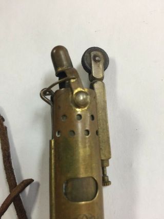 Vintage Brass Trench Lighter Slide Shaft 2