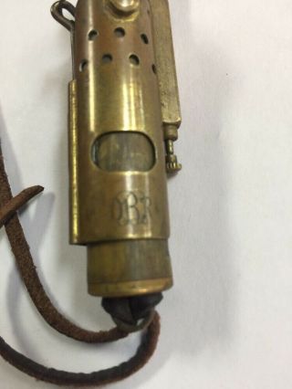 Vintage Brass Trench Lighter Slide Shaft 3