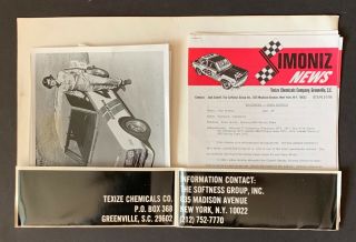 Rare Find 1972 Datsun 510 Bre Trans - Am " Simoniz " Racing Press Kit Pete Brock