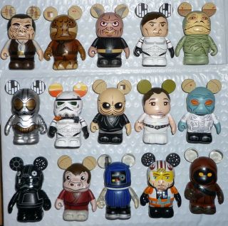 Disney Star Wars Series 5 Vinylmation (set Of 15)