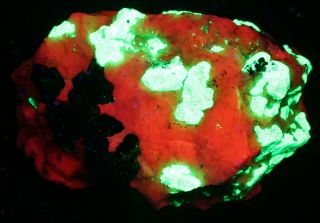 Willemite Crystals Fluorescent Mineral,  From Franklin Nj