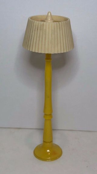 Vintage 1940s Renwal Dollhouse Furniture,  Floor Lamp No.  L 70 — Euc