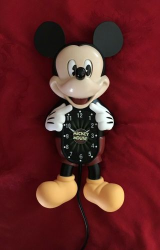 Disney Mickey Mouse Motion Wall Clock From Bradford Exchange 2016