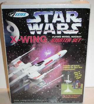 Estes Star Wars X - Wing Model Rocket Starter Set - Kit 1490 (& Still)