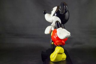 Deco Mickey Clock - Very Scarce Retro Walt Disney Mickey Mouse Clock BOX KEPT 6