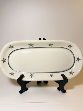 Vintage United States Lines Lamberton Sterling China Small Oval Dish/stars/rare