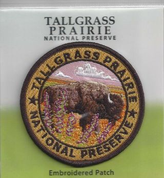 Tallgrass Prairie National Preserve Souvenir Patch