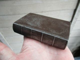 An Unusual Early 19th Century Steel Book Design Snuff Box c1820/30 3