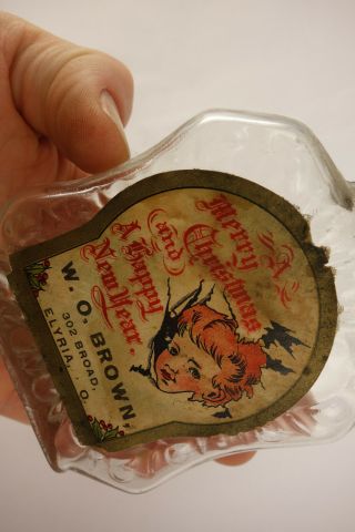 Rare Antique Miniature Whiskey Flask 