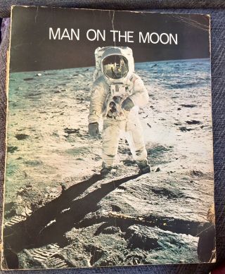 Rare Commemorative Man On The Moon Book 1969