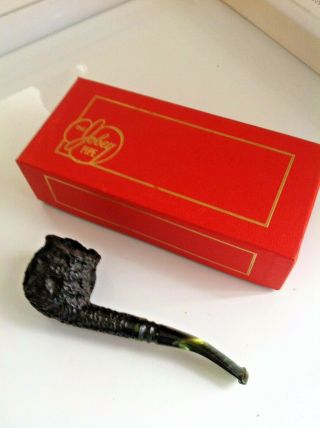 Vintage Jobey Stromboli E52 Extra J137 Smoking Pipe Green Stoker W/ Box & Bag Nr