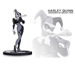 Dc Comics Batman Black & White Harley Quinn 2nd Ed Bruce Timm Statue