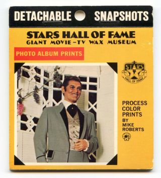 Vintage Stars Hall Of Fame,  Movie - Tv Wax Museum 11 Detach Snapshots Orlando Fl
