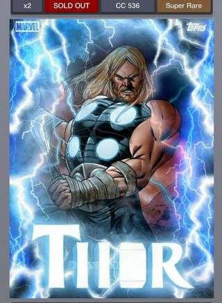Topps Marvel Collect Digital Ultimate Thorsday - Wave 1 - Week 1 /536