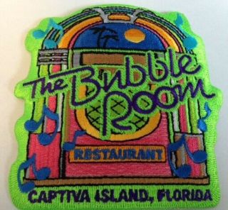 The Bubble Room Captiva Island Florida Souvenir Patch