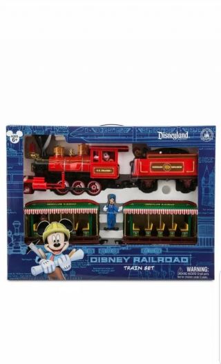 Walt Disney World Railroad Train Set Mickey & Friends 2018 Edition