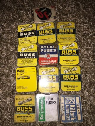 Antique Fuses And Fuse Boxes