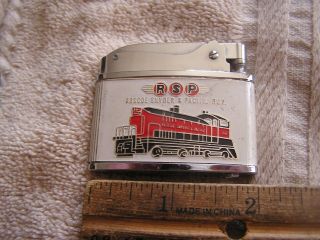 Vintage Roscoe Snyder Pacific Railway Lighter Brother Lite Lighter