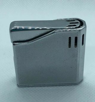 Maruman Halley Pocket Lighter Made In Japan Silver Antique Collectible Vintage