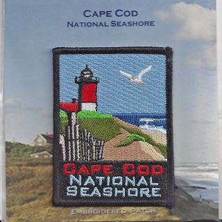 Cape Cod National Seashore Park Massachusetts Souvenir Lighthouse Patch